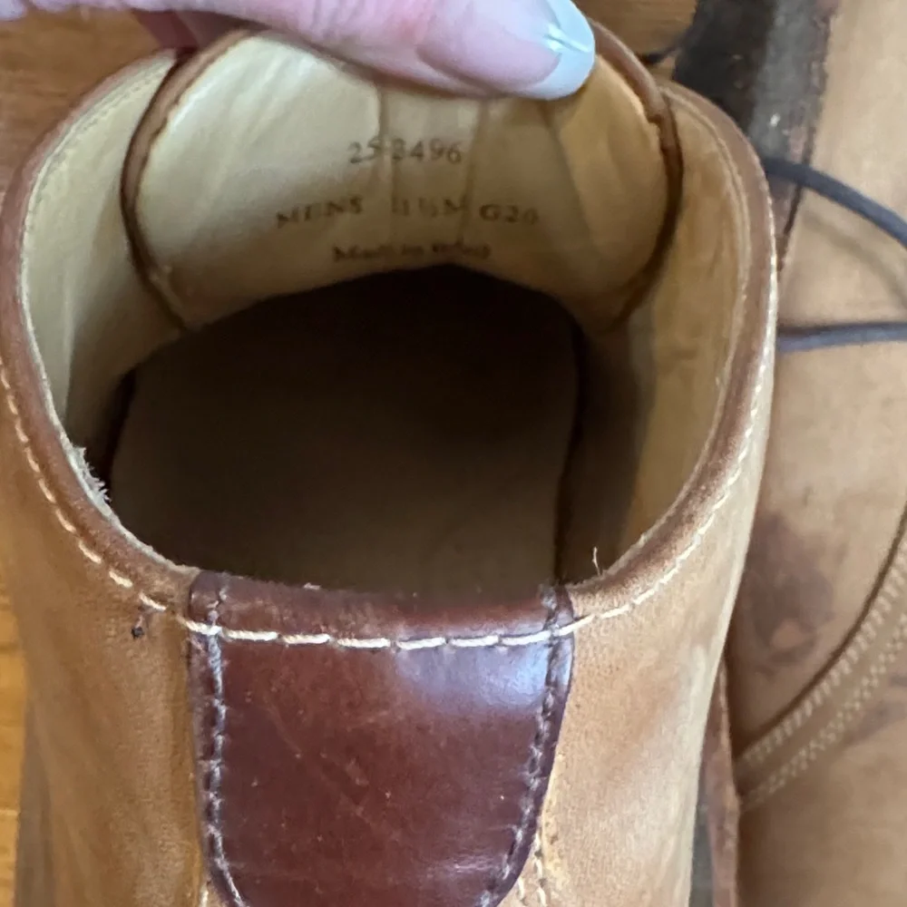 Johnston & Murphy Brown Suede shoe Boots